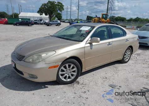 2004 Lexus Es 330 из США, поврежденный, VIN JTHBA30G345014339